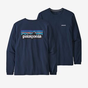 Patagonia Long Sleeved P-6 Logo Responsibili-tee